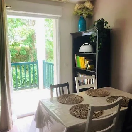 Appartement T2 Calme Absolu, Large Terrasse, Garage Velo, 5 Min Ocean Anglet Exterior photo